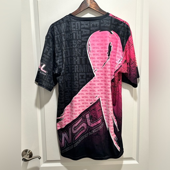 World Sports League Crew Neck Cancer Survivor Jersey - Size Large - Picture 2 of 11